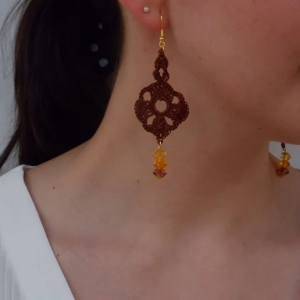 Pendientes de Crochet "Lyra"