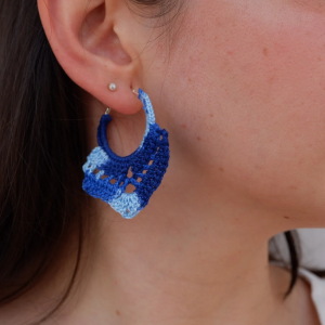 Pendientes de Crochet Rojoondo "Halo"